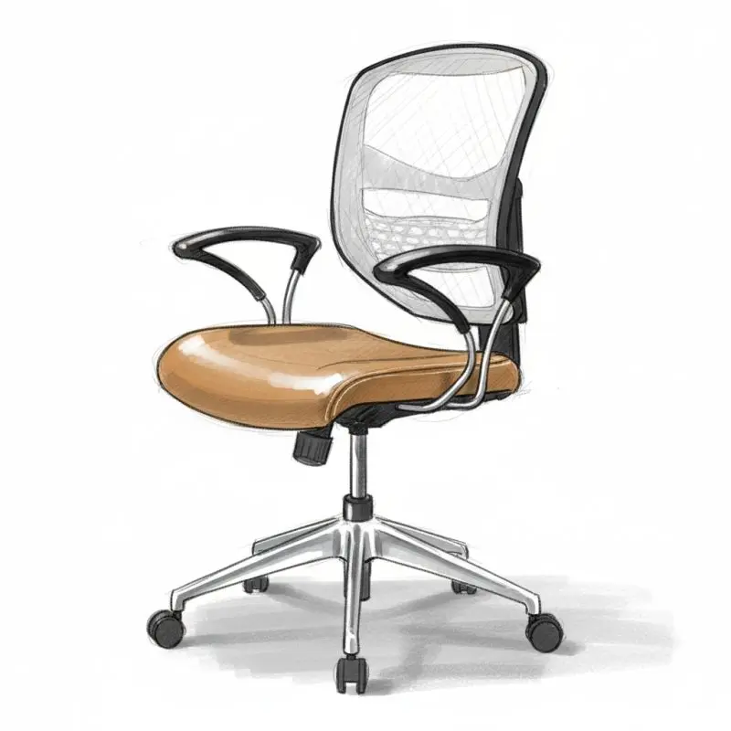 Que Netted Back Synchro