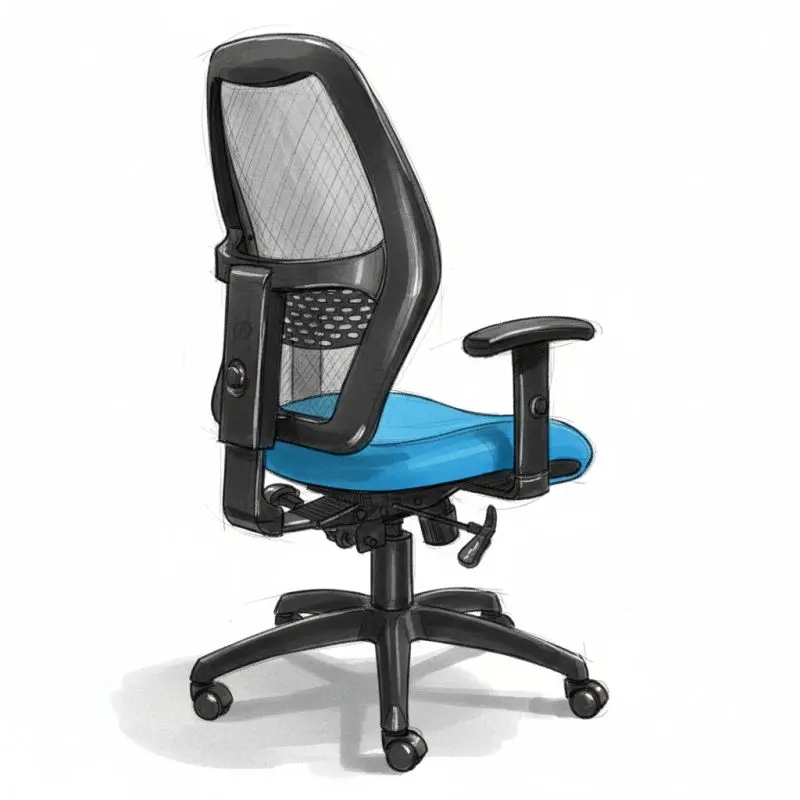 Xenon Netted Back Synchro