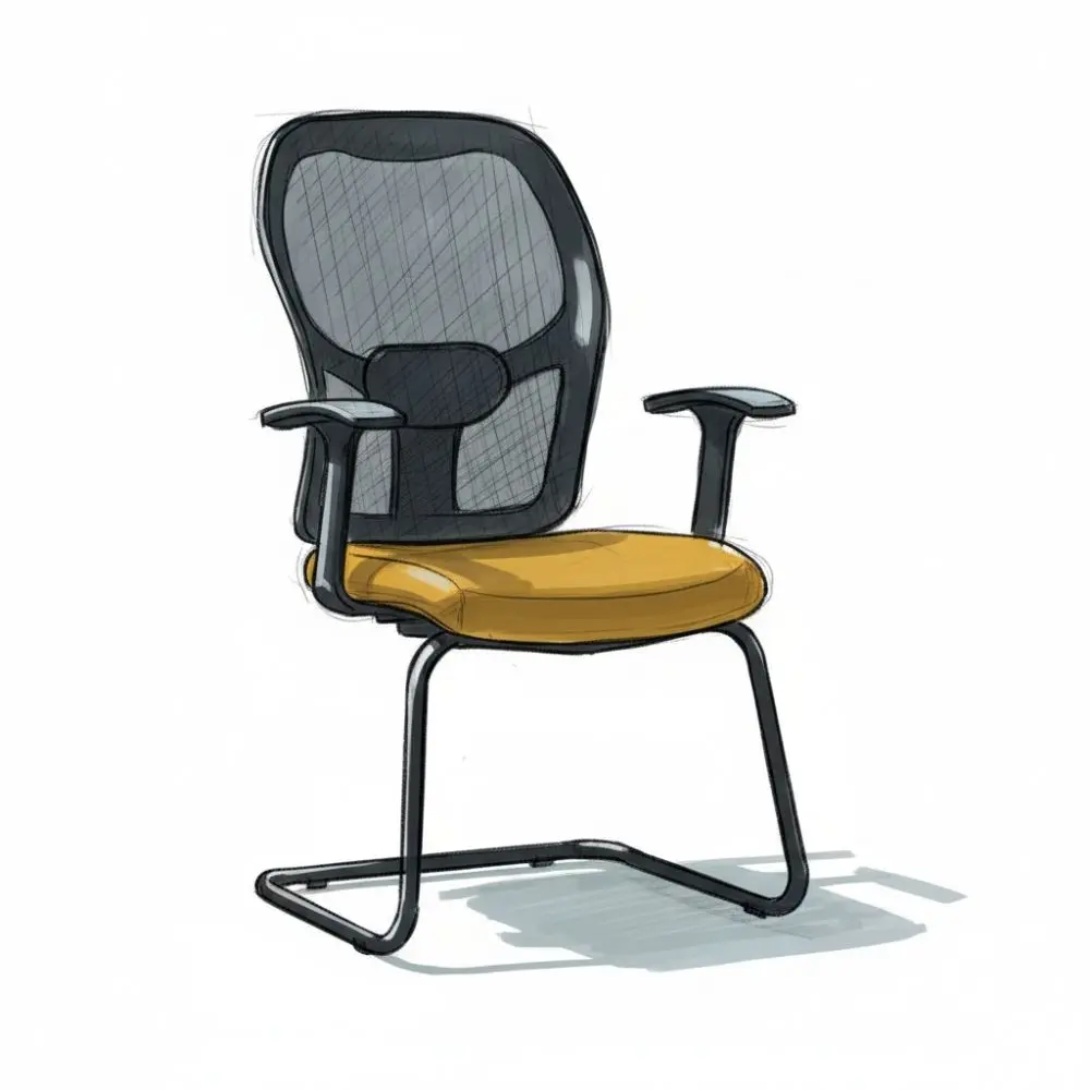 9 to 5 Visitors Chair